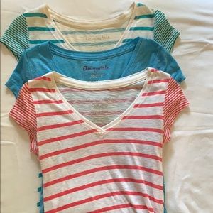 V-neck tees
